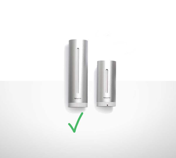 Netatmo - Wandhalterung für Welcome- und Wetterstationsmodule (groß)