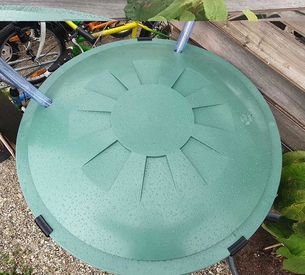 Regenfassklammer für Deckel (rundes Modell)